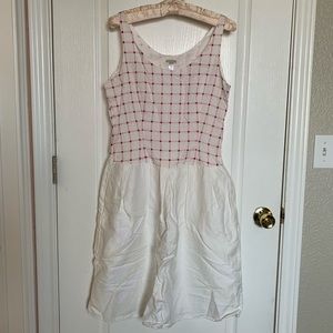 Massimo Alba Cotton and Linen Blend Dress